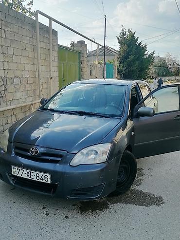 corolla 2006: Toyota Corolla: 1.4 l | 2006 il Hetçbek — 2
