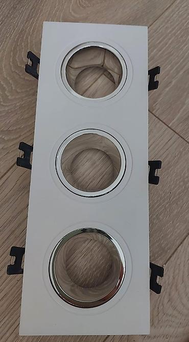 Təcili!!! 3 dənəli ağ gümüşü rəngdə spot, ölçü uyğun gəlmədiyi üçün lalafo.az -da Təcili!!! 3 dənəli ağ gümüşü rəngdə spot, ölçü uyğun gəlmədiyi üçün