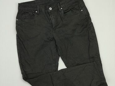 czarne bawełniany t shirty: Jeans, Medicine, M (EU 38), condition - Good