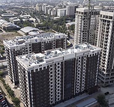 Продажа квартир: 2 комнаты, 63 м², Азия Молл Элитка, 12 этаж, ПСО (под самоотделку) — 1