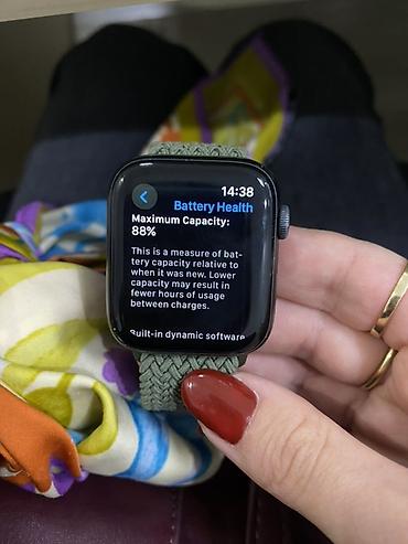 oled: Series 5 44mm Xüsusiyyətlər: - Always‑On Retina sensorlu toxunma — 5
