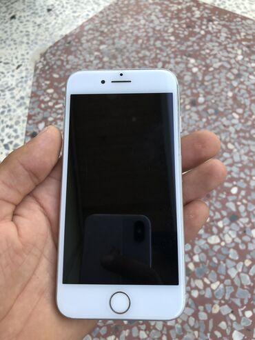 ayfon 4es: IPhone 8, 64 GB, Ağ, Barmaq izi