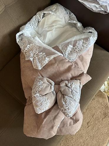 вешалка для одежды из дерева: İkiside Tezedir✅istifade olunmayıb✅ Boz konvert orta qalınlıqda Bej — 2