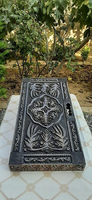 Nərdlər: Taxta nərd dəstləri - Material: keyfiyyətli ağacdan hazırlanmış — 10