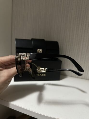 Солнцезащитные очки: Солнцезащитные очки очки, Versace, Унисекс, Авиатор, Оригинал, Новый — 6