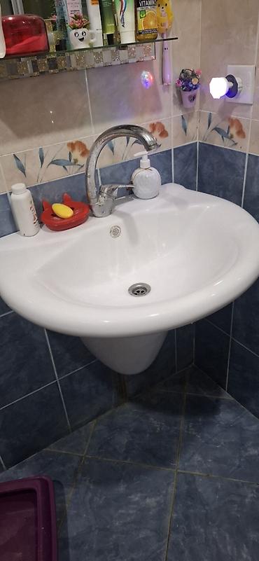 sensor krant: Hamam quraşdırma üçün asma tipli hamam lavabosu və qarışdırıcı kran — 2