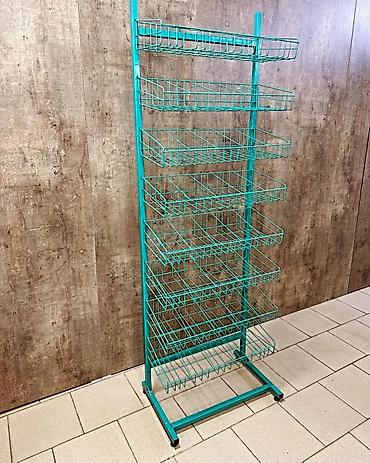 Стеллажи: Стеллажи Сетчатые для чипсов и снеков и прочей продукции под заказ — 6