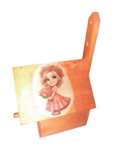 Yuvalar: Rəngli dekorativ quş evi Olçüsü 15*12*12 - Material: ağac - Dizayn — 14