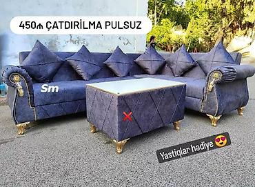 yonca toxum: Künc divan və klassik üslublu yumşaq mebellər - Müxtəlif modellər — 2