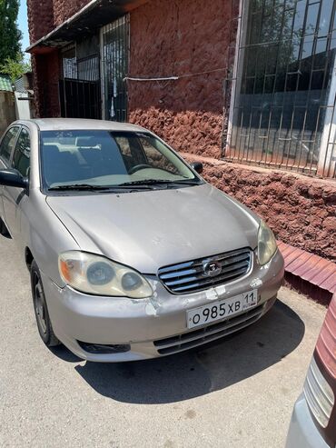 машина солярис: Toyota Corolla: 2004 г., 1.8 л, Автоматтык, Бензин, Седан
