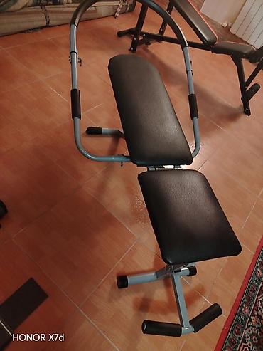 Спорт и отдых: Qarın əzələləri üçün trenajor – Ab Roller/Ab Bench tipli - Evdə — 1
