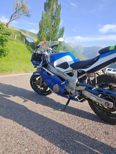 юпитер мотоцикл цена: Спортбайк Yamaha, 600 куб. см, Бензин, Чоңдор үчүн, Колдонулган