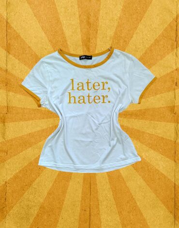 Тарелки: New yorker tshirt. Ölçü xs