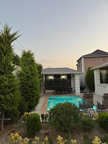 Həyət evləri və villaların satışı: Bağ evi kirayə verilir, Mərdəkan Mərdəkanda yerləşən isti, hovuzlu bağ — 12