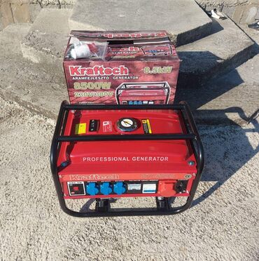 Agregati: GERMANY KRAFTECH 8.5KW BENZINAC POTROSNJA 1L-1H Tri monofazne — 7