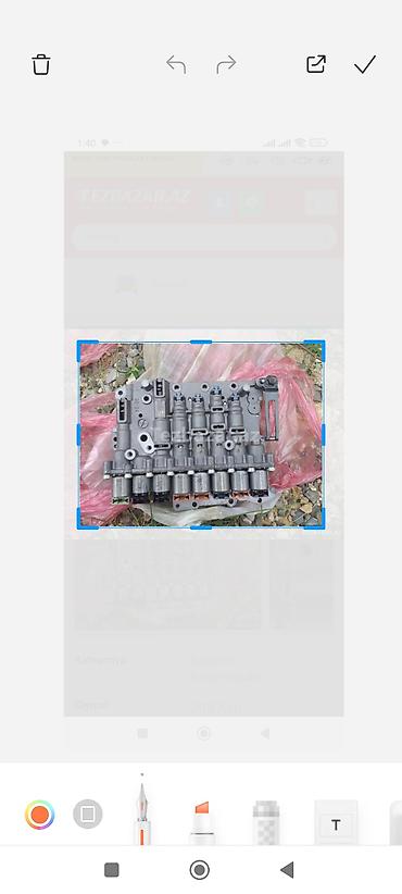 suret qutusu problemi: Məhsul: Avtomatik sürətlər qutusunun hidrobloğu (valve body) – — 3