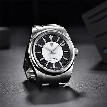Ručni satovi: Pagani Design PD-1764-Bela-Rolex Oyster Perpetual-Seiko meh Potpuno — 15