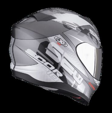 tufan m50 2022: SCORPION EXO-520 EVO AIR – Orijinal Dəbilqə Rəng: Matt Silver-Red