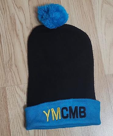 Головные уборы: YMCMB papaq - Model: YMCMB loqolu toxunma qış papağı - Rənglər: qara — 2