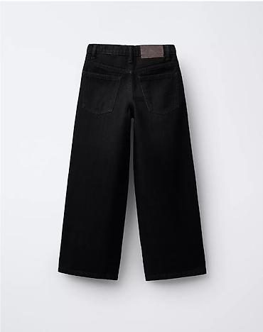 джинсы zara: Джинсы на рост 164 см, широкого прямого кроя (wide-leg), бренд Zara — 2