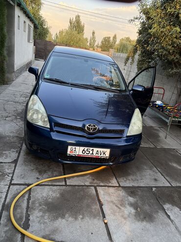 Портер, грузовые перевозки: Toyota Corolla Verso: 2005 г., 1.8 л, Робот, Газ, Минивэн