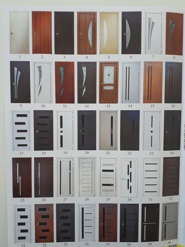 mdf panel: Qapılar | Taxta, MDF, Seyf | Çin, Türkiyə, Rusiya | Çərçivə ilə