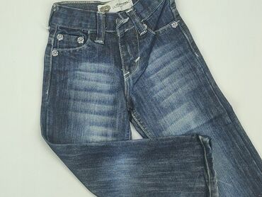 spodnie z wysokim stanem jeansy: Jeans, 1.5-2 years, 92, condition - Good