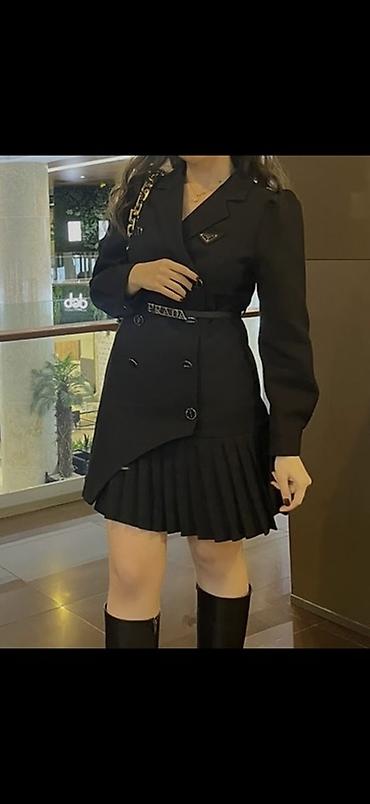 Qadın geyimləri: Kokteyl donu, Mini, Prada, L, XL — 2