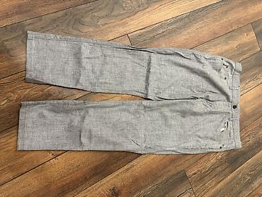 Şalvarlar: Klassik Şalvar, Armani Exchange, L, rəng - Boz — 2
