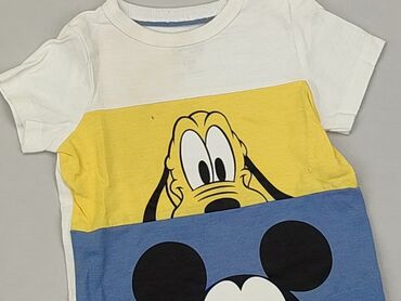 biała koszula 146: Koszulka, Disney, 9-12 m, stan - Dobry