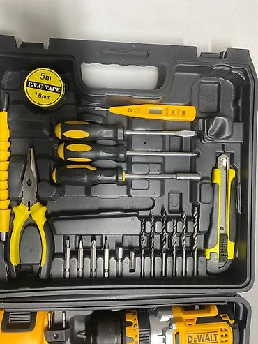 dewalt: Аккумуляторный набор инструментов DeWALT в кейсе Новый Доставка — 3