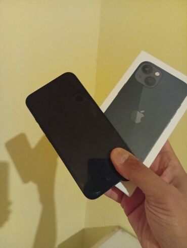 wifi adapteri: IPhone 13, 128 GB, Midnight, Zəmanət, Barmaq izi, Face ID