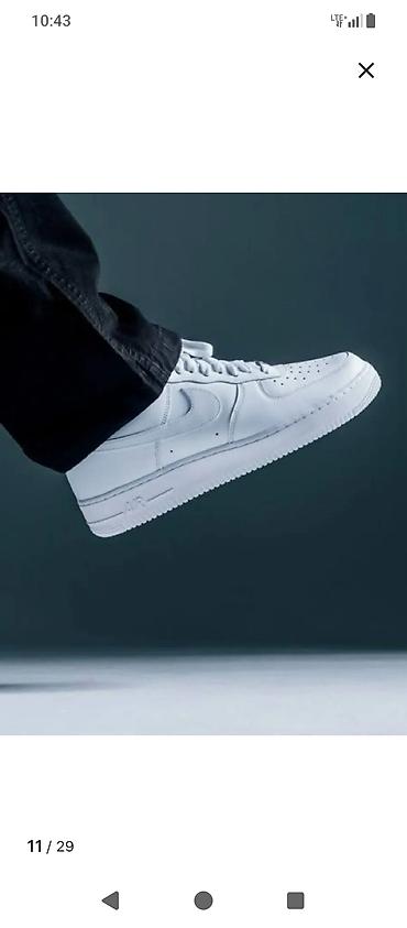 tech flecee: Мужские кроссовки, 42, Nike, Новый, цвет - Белый — 4