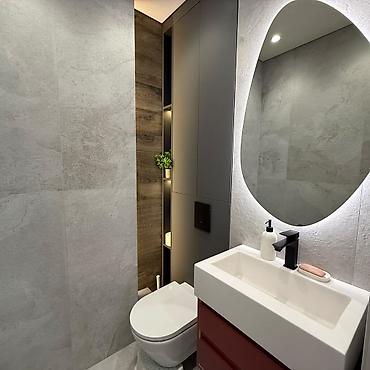 development: 3 комнаты, 91 м², Асанбай мкр Элитка, 9 этаж, Дизайнерский ремонт — 8