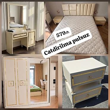 Digər mebel: 579₼ 4 ay once alinmis yataq desti satilir matras ortobotikdir ideal — 1