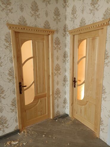 Otaq qapıları: Yeni Otaq qapısı Zamok və çərçivə ilə, Zəmanətli, Pulsuz quraşdırma, Pulsuz çatdırılma — 8