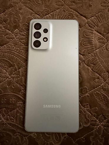 samsung ego: Samsung Galaxy A73 5G, 256 GB, rəng - Yaşıl, Barmaq izi — 3