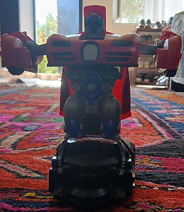 Robotlar və transformerlər: Uşaq oyuncağı – “DEFORM ROBOT” sport maşını Maşının düyməsini "on" — 5