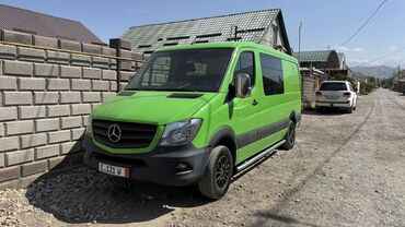 семиместные машины: Mercedes-Benz Sprinter Рекс родной краска Грузо пассажир 7 мест свежий
