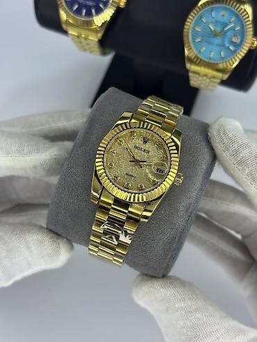 Şəxsi əşyalar: Yeni, Qol saatı, Rolex, rəng - Qızılı — 9