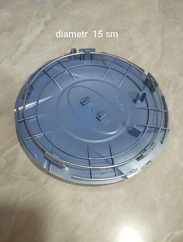 hunday santefe: Hyundai təkər diski üçün mərkəz qapağı (center cap) - Rəng: gümüşü — 2