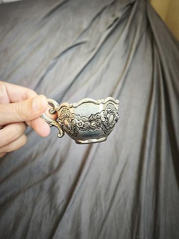 gull: Qəhvə dəsti, rəng - Gümüşü, Metal, Türkiyə — 5