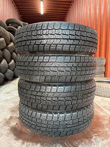 7500: Шины 155 / 65 / R 13, Зима, Б/у, Комплект, Легковые, Япония, DUNLOP — 1