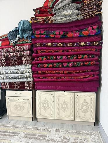 bed sheets: Эки сандык состояние хорошая 6 минге, Тошоктор жаны колдонулган эмес — 3