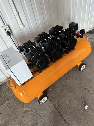 Компрессоры: Компрессор Для покраски, Электрический, Поршневой, Новый — 3