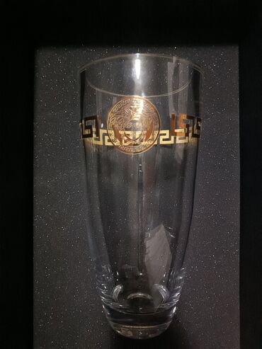 Ev üçün digər mallar: Gorgeous Versace Rosenthal - Gold Medusa 12” Clear - Crystal Vase - lalafo.az -da Ev üçün digər mallar: Gorgeous Versace Rosenthal - Gold Medusa 12” Clear - Crystal Vase -