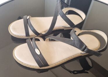 crne muske cipele za odelo: Sandals, Differente, 35.5