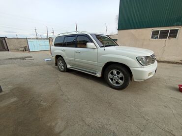 4 вд: Toyota Land Cruiser: 2000 г., 4.7 л, Автомат, Газ, Внедорожник