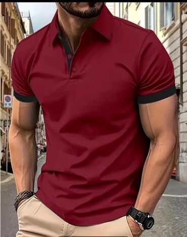 Рубашки: Рубашка XL (EU 42), цвет - Красный