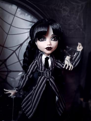 монстер хай куклы: Куклa Monster High Уэнсдэй Аддамс 🖤 Оригинал! — 3